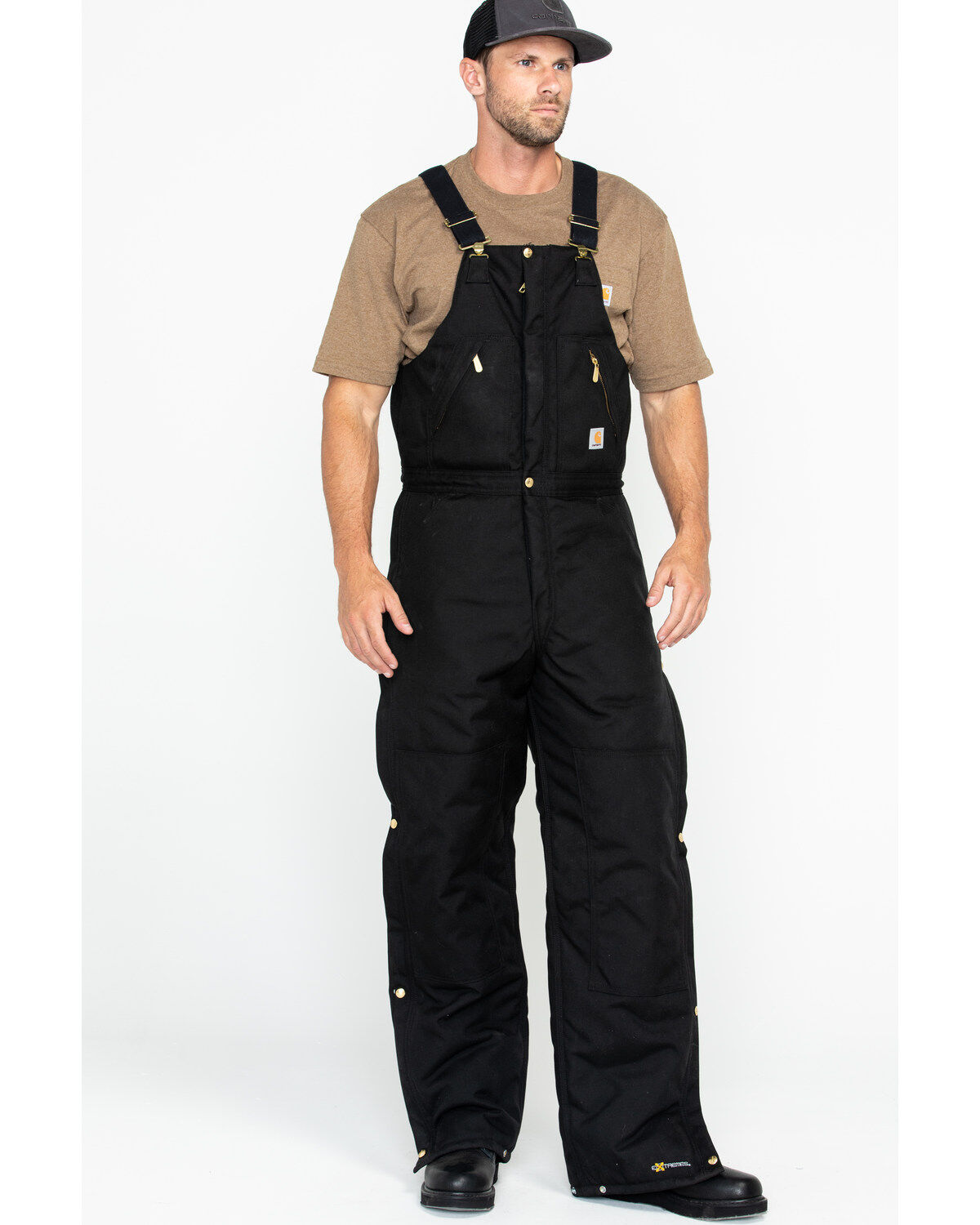 Carhartt arctic bibs black store
