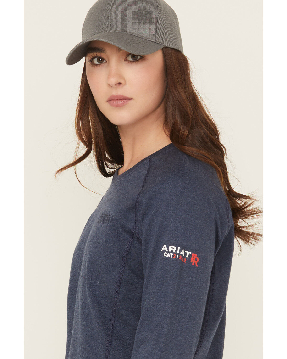 Ariat Women's FR Air Crew Long Sleeve Work Tee