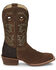 Image #2 - Tony Lama Men's Arena Hudson Clay Western Boots - Broad Square Toe, Brown, hi-res