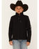 Image #1 - Cody James Boys' Embroidered Softshell Jacket, Black, hi-res