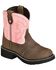 Image #1 - Justin Girls' Bay Apache Pink Gypsy Boots, , hi-res