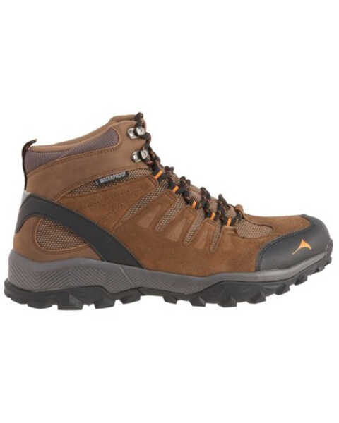 Pacific Mountain Men's Boulder Waterproof Hiking Boots - Soft Toe, Brown, hi-res