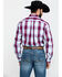 Image #2 - Stetson Men's Spring Ombre Plaid Button Long Sleeve Western Shirt , , hi-res