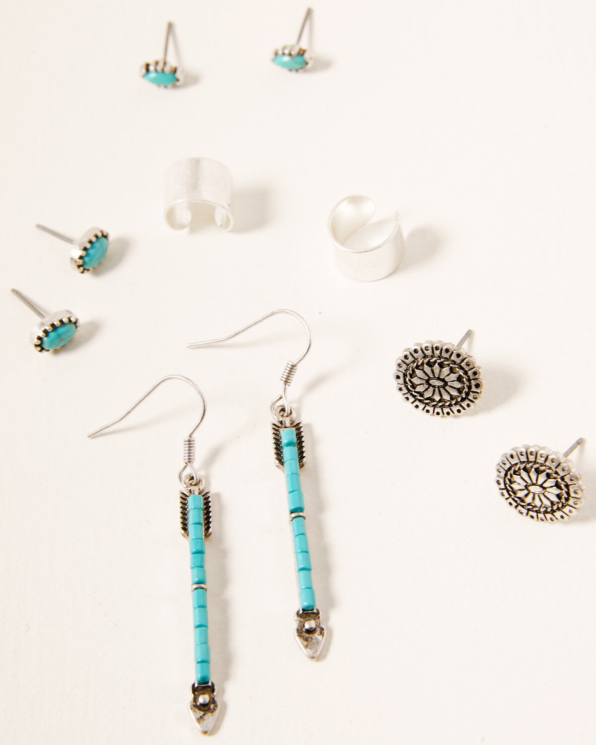 Image #3 - Idyllwind Women's We Mix Earring Set, Silver, hi-res