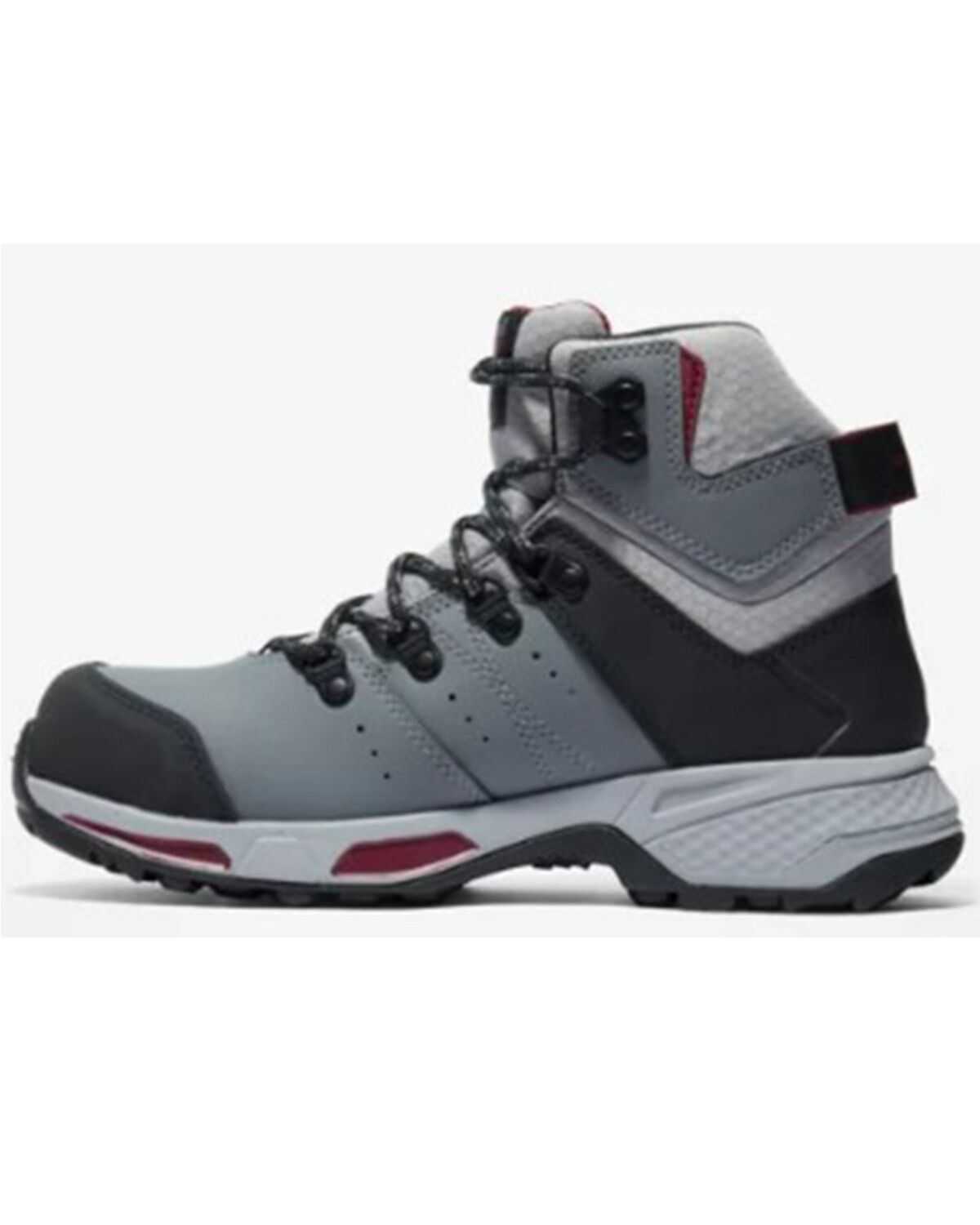 Image #3 - Timberland PRO Women's Switchback 6" Lace-Up Waterproof Work Boot - Composite Toe, Grey, hi-res