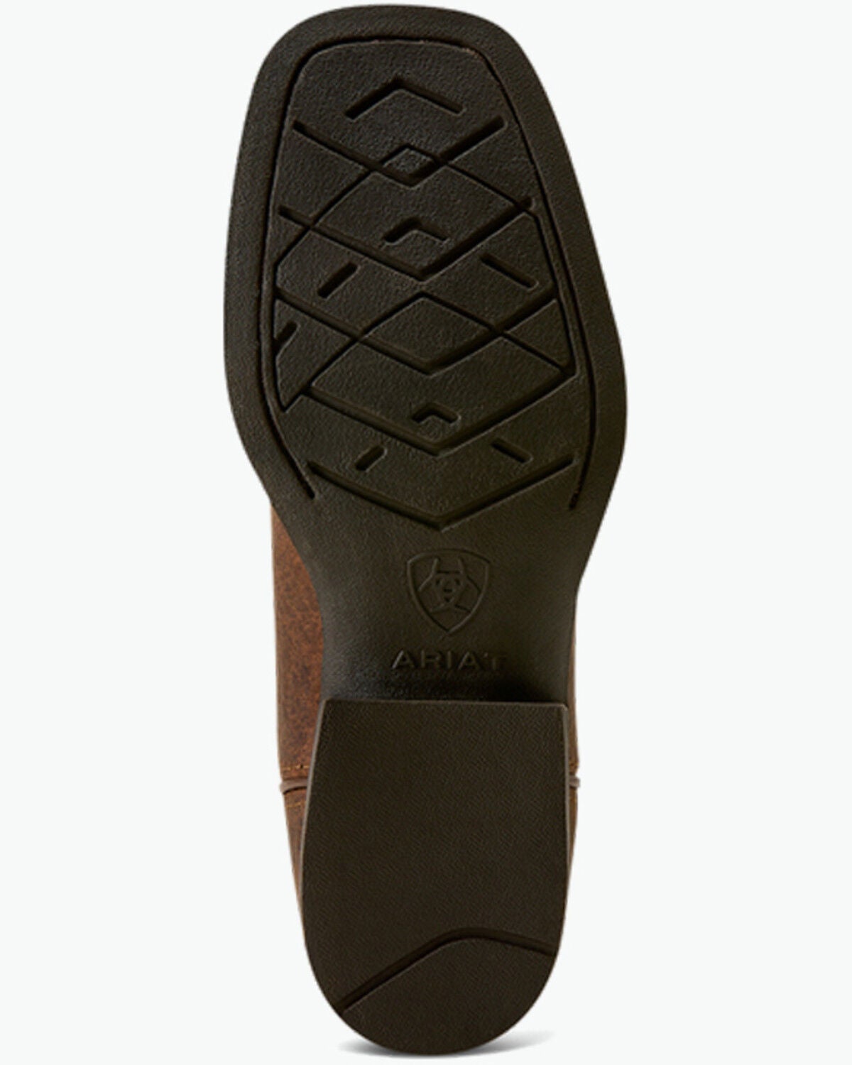 Image #5 - Ariat Boys' Driftwood Performance Western Boots - Broad Square Toe, Brown, hi-res