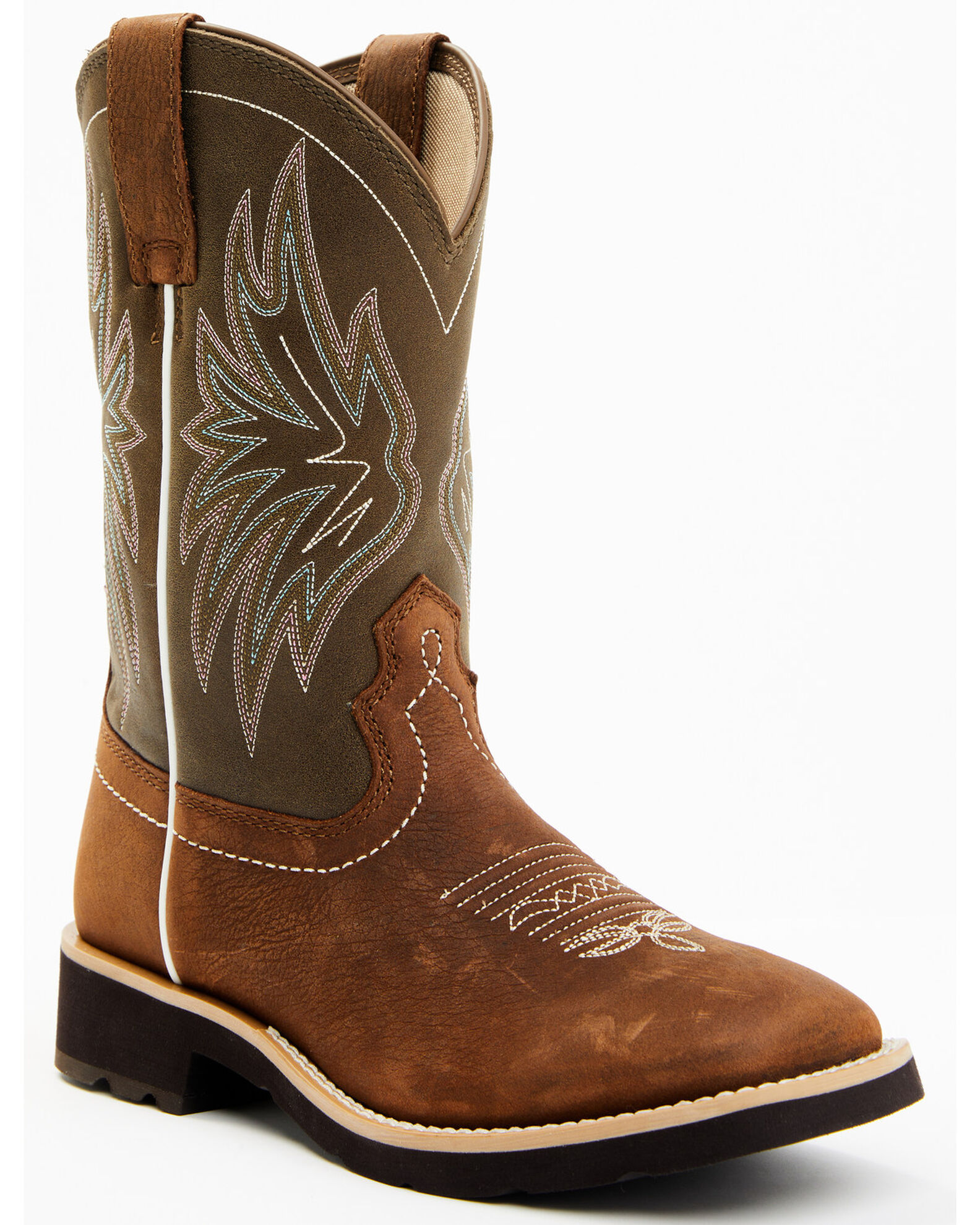 Product Name RANK 45 Women s Sage Western Performance Boots Broad Square Toe