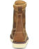 Image #4 - Carolina Men's 8" AMP USA Lace-Up Work Boots - Steel Toe, Brown, hi-res