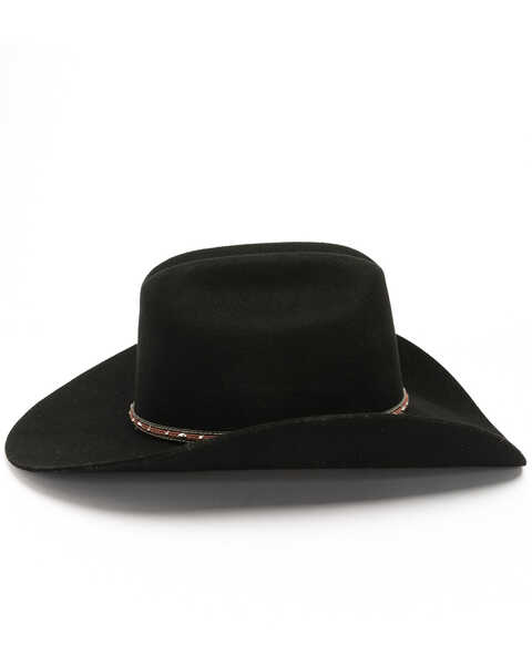 Image #4 - Cody James Range Rider Felt Cowboy Hat , Black, hi-res