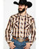 Image #1 - Rock & Roll Denim Men's Southwestern Jacquard Plaid Long Sleeve Western Shirt , , hi-res
