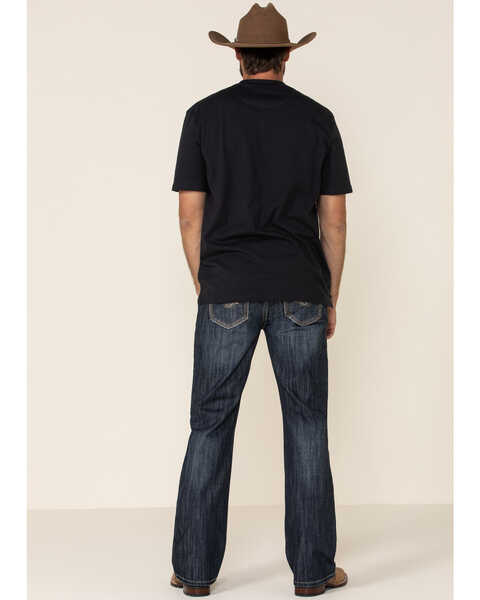 Image #5 - Rock & Roll Denim Men's Double Barrel Dark Relaxed Straight Jeans , , hi-res