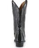 Image #7 - El Dorado Men's Handmade Vanquished Calf Western Boots - Square Toe, Black, hi-res