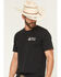 Image #3 - Sendero Provisions Men's Shootin' Hand Short Sleeve Graphic T-Shirt, Black, hi-res