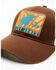 Cody James Men's Steer Recreation Patch Mesh-Back Ball Cap , Brown, hi-res