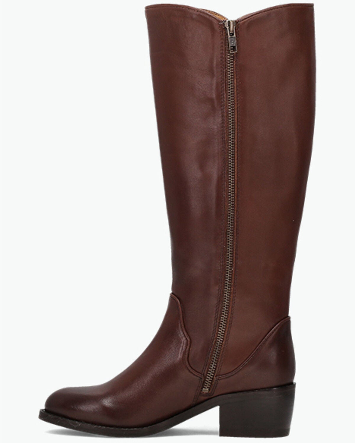 Image #3 - Frye Women's Carson 2 Piping Tall Fashion Boots - Round Toe, Brown, hi-res