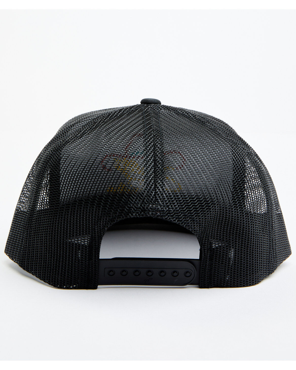 Image #3 - Salty Rodeo Men's Honky Tonk Trucker Cap, Black, hi-res