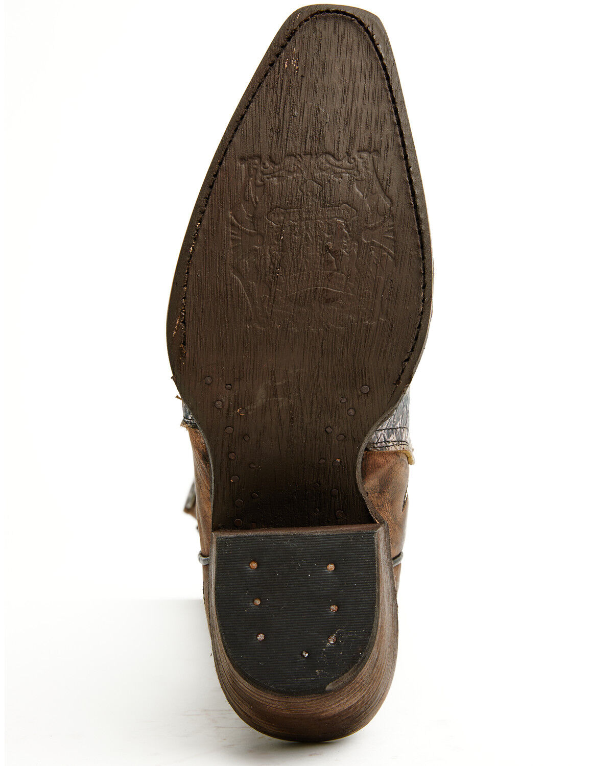 Image #7 - Tanner Mark Women's Snake Print Tall Western Boots - Snip Toe, Natural, hi-res