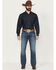 Image #1 - Ariat Men's M4 Andrew Medium Wash Relaxed Bootcut Stretch Denim Jeans - Big, Medium Wash, hi-res