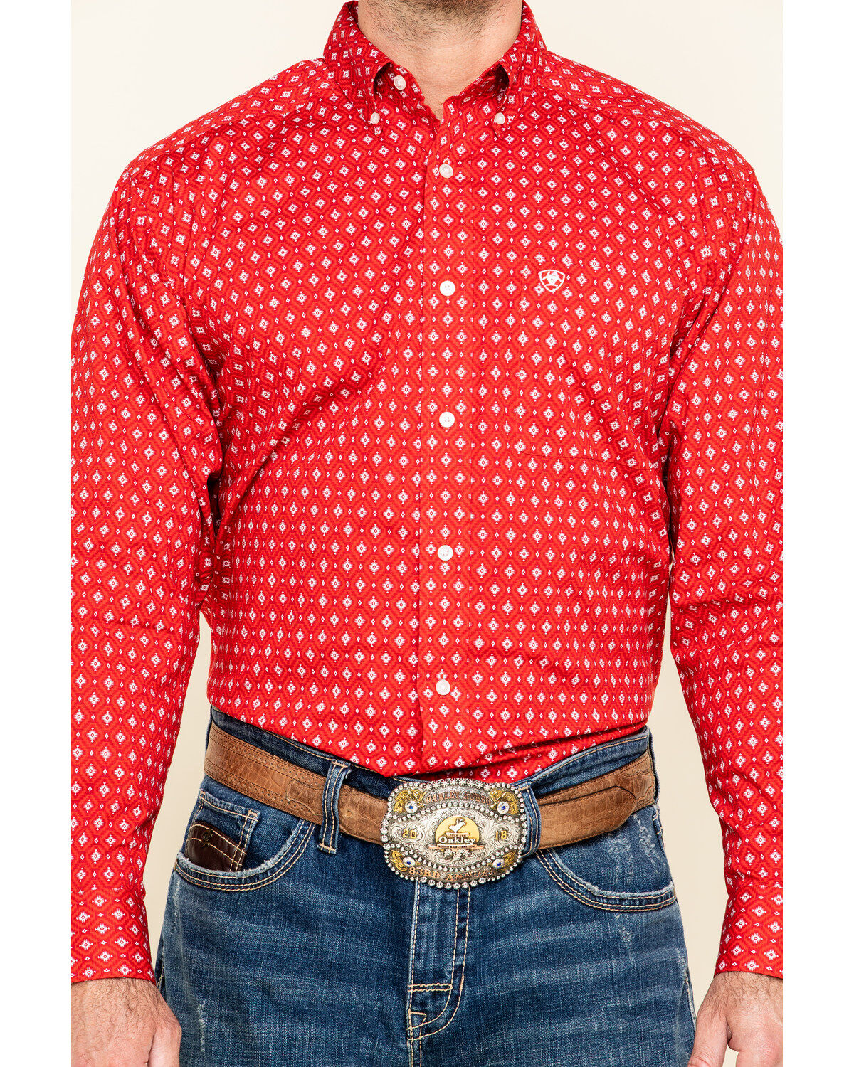 Red ariat shirt clearance