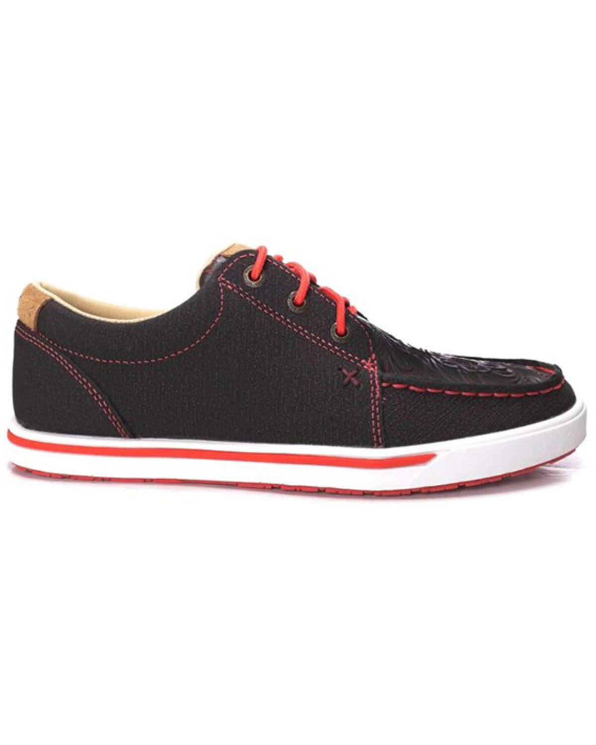 Image #2 - Twisted X Women's Casual Kicks - Moc Toe, Black, hi-res