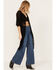 Image #1 - Shyanne Women's Geo Print Lace Short Sleeve Kimono, Black, hi-res