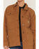 Image #3 - Carhartt Women's Rugged Flex&reg; Loose Fit Canvas Chore Jacket, Brown, hi-res