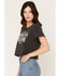 Image #2 - Idyllwind Women's American Dream Off The Shoulder Graphic Tee, Black, hi-res