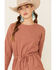 Wishlist Women's Sweatshirt Dress, Mauve, hi-res