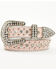 Image #1 - Shyanne Girls' Embellished Bling Belt, Pink, hi-res