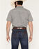 Image #4 - Gibson Trading Co Men's Old Time Geo Print Short Sleeve Button-Down Western Shirt, Ivory, hi-res