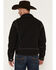 Image #4 - Cowboy Hardware Men's Longhorn Tech Woodsman Jacket, Black, hi-res