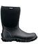 Bogs Men's Classic Insulated Waterproof Work Boots - Round Toe, Black, hi-res