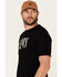 Levi's Men's Black Serif Logo Graphic T-Shirt , Black, hi-res