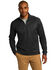 Image #1 - Port Authority Men's Black & Iron Gray Virtual Texture 1/4 Zip Work Pullover - Big , Multi, hi-res