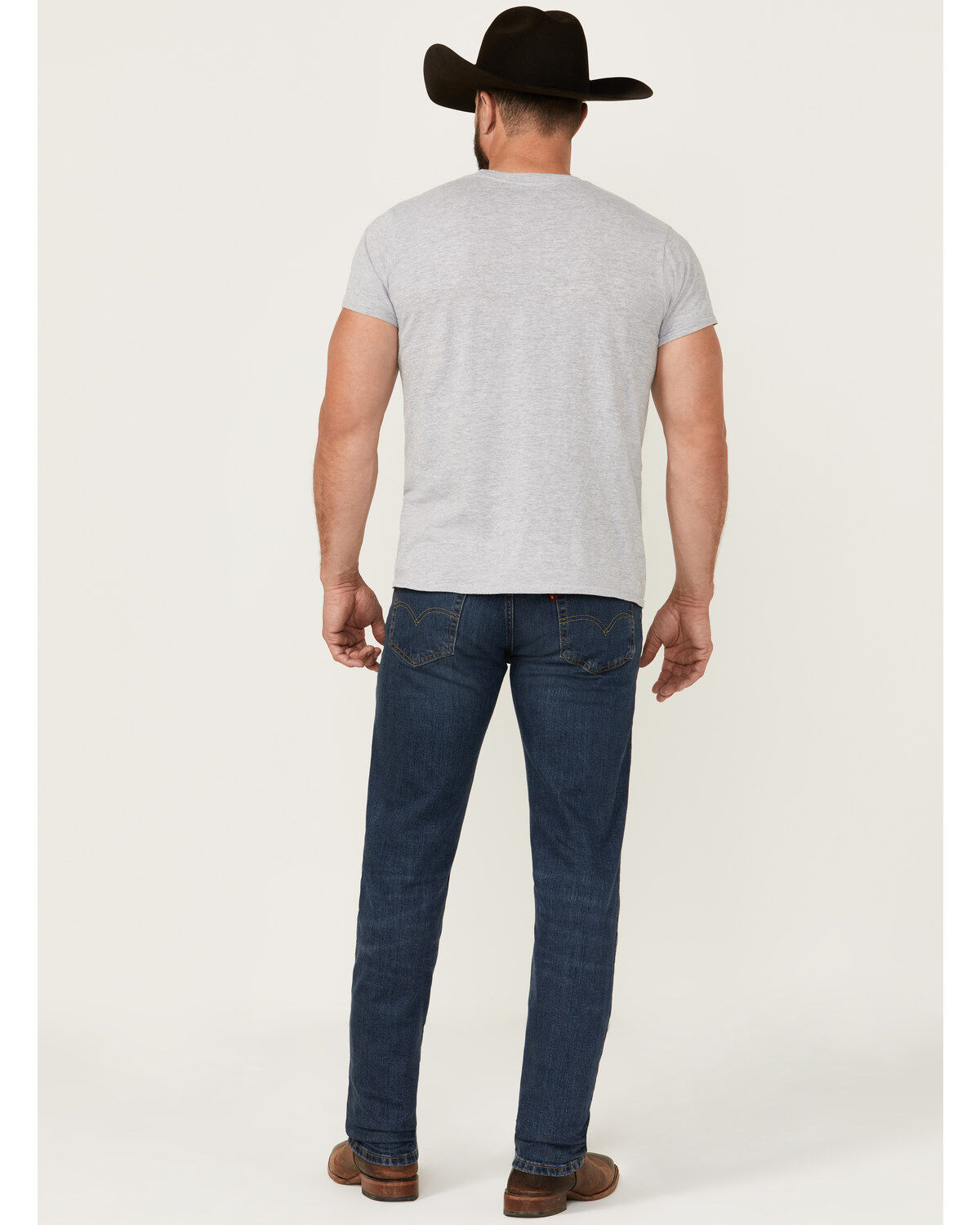 Image #3 - Levi's Men's Throttle Dark Wash Modern Stretch Slim Fit Jeans, Indigo, hi-res