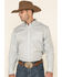 Image #1 - Cody James Men's Hemlock Medallion Print Long Sleeve Western Shirt , Grey, hi-res