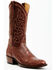 Image #1 - Cody James Men's Exotic Ostrich Western Boots - Round Toe, Red, hi-res