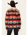 Image #4 - Outback Trading Co Women's Boot Barn Exclusive Southwestern Print Fleece Dawn Jacket, Rust Copper, hi-res