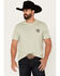 Image #1 - Ariat Men's Retro Striped Logo Short Sleeve Graphic T-Shirt, , hi-res