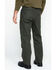 Image #2 - Hawx Men's Stretch Canvas Utility Work Pants, Moss Green, hi-res