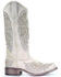Image #2 - Corral Women's White Cross & Wings Western Boots - Square Toe, , hi-res