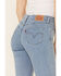 Image #4 - Levi’s Women's Classic Straight Fit Jeans, Blue, hi-res