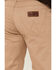 Image #5 - Wrangler Retro Men's Slim Stretch Straight Jeans, Light Brown, hi-res