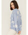Revel Women's Light Star Cardigan, Light Blue, hi-res