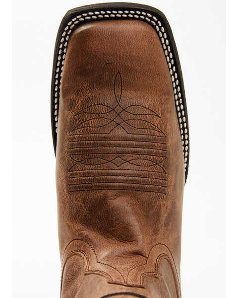 Image #6 - Ariat Men's Circuit Patriot Western Boots - Broad Square Toe, Distressed Brown, hi-res