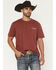 Image #2 - Kimes Ranch Men's Waspy Logo Short Sleeve Graphic T-Shirt, Dark Red, hi-res