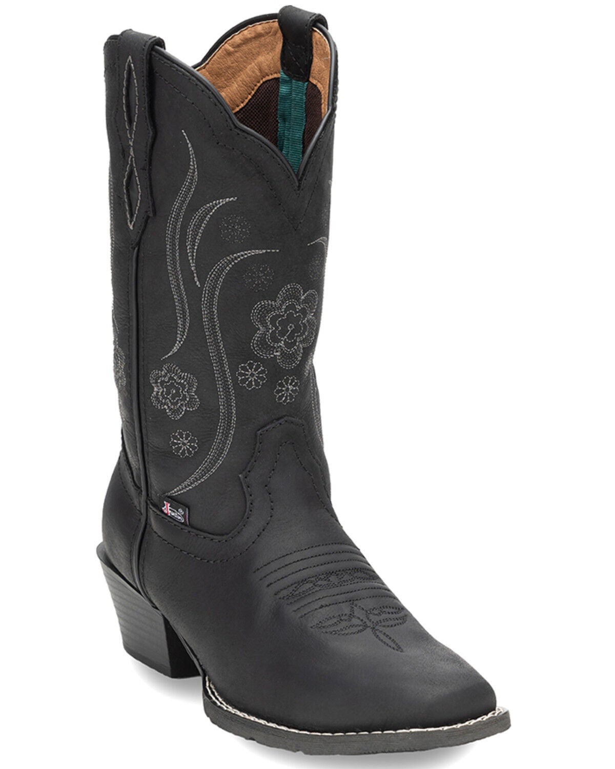 Justin Women's Boot Barn Exclusive Jessa Performance Western Boots - Square Toe, Black, hi-res