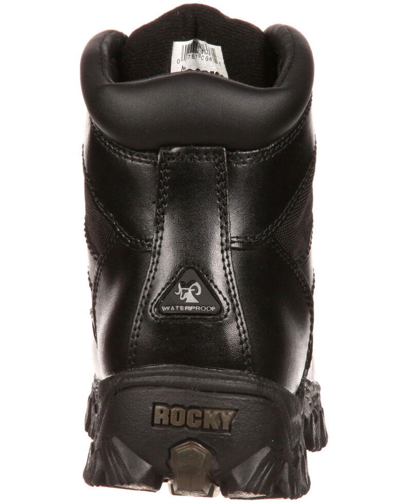 Rocky Women S Alphaforce Waterproof Duty Boots Round Toe Boot Barn