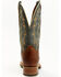 Double H Men's Leland Performance Western Boots - Broad Square Toe, Steel Blue, hi-res