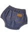 Image #1 - Wrangler Infant Diaper Cover Jeans, Indigo, hi-res